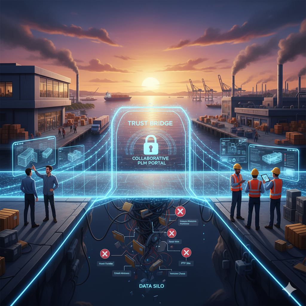 The Trust Bridge: Safely Sharing Product Data with Contract Manufacturers