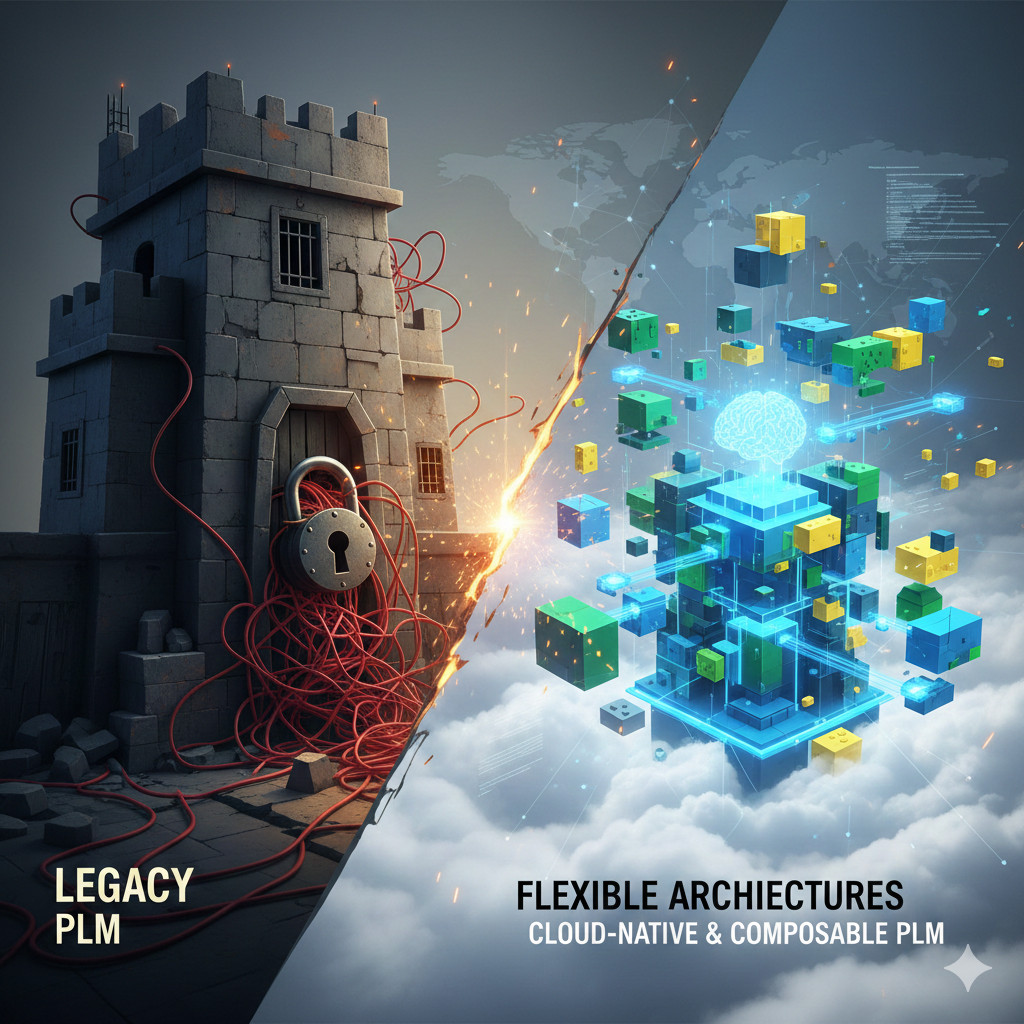 Why Modern PLM Must Be Cloud-Native and Composable to Survive the Next Decade