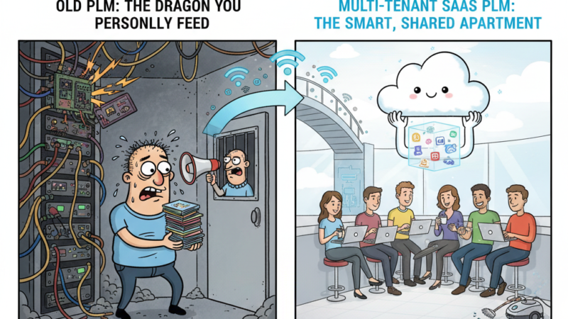 Beyond the Desktop: Why Multi-Tenant SaaS is Non-Negotiable for Modern PLM