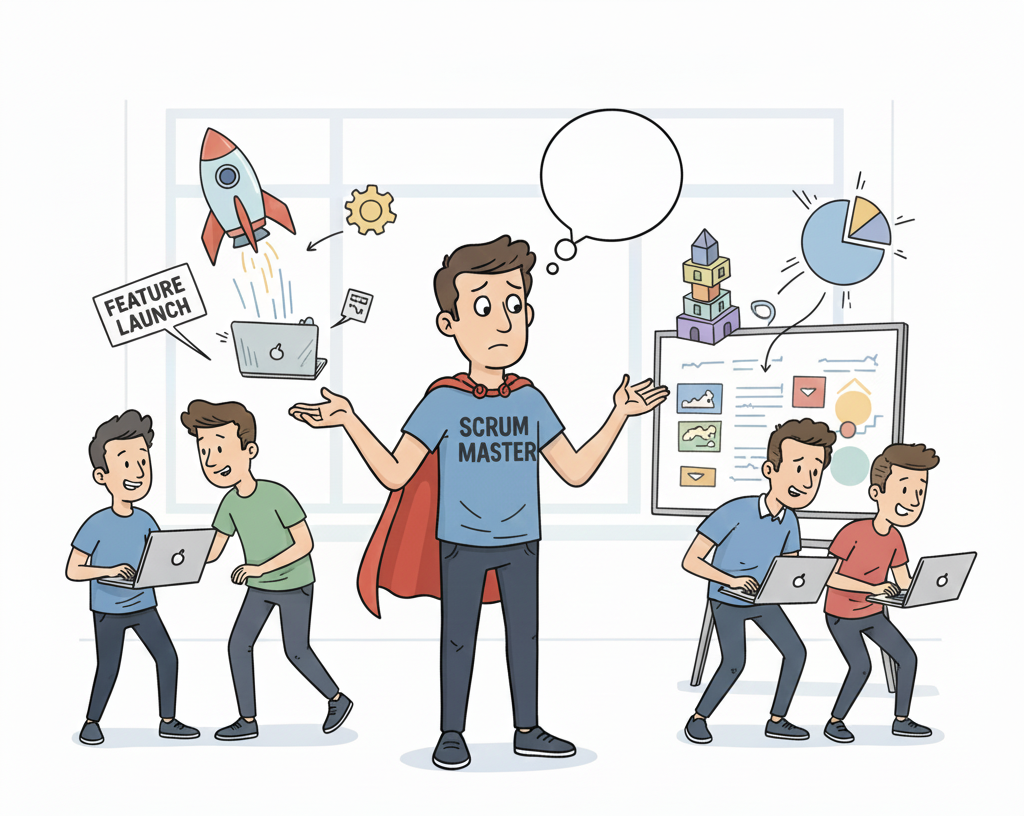 The Scrum Master Paradox: Why Great Ones Feel Like They Aren’t Working