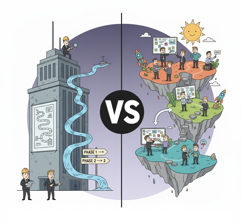 Agile vs. Waterfall: The No-Nonsense Guide to Picking Your Project’s Path