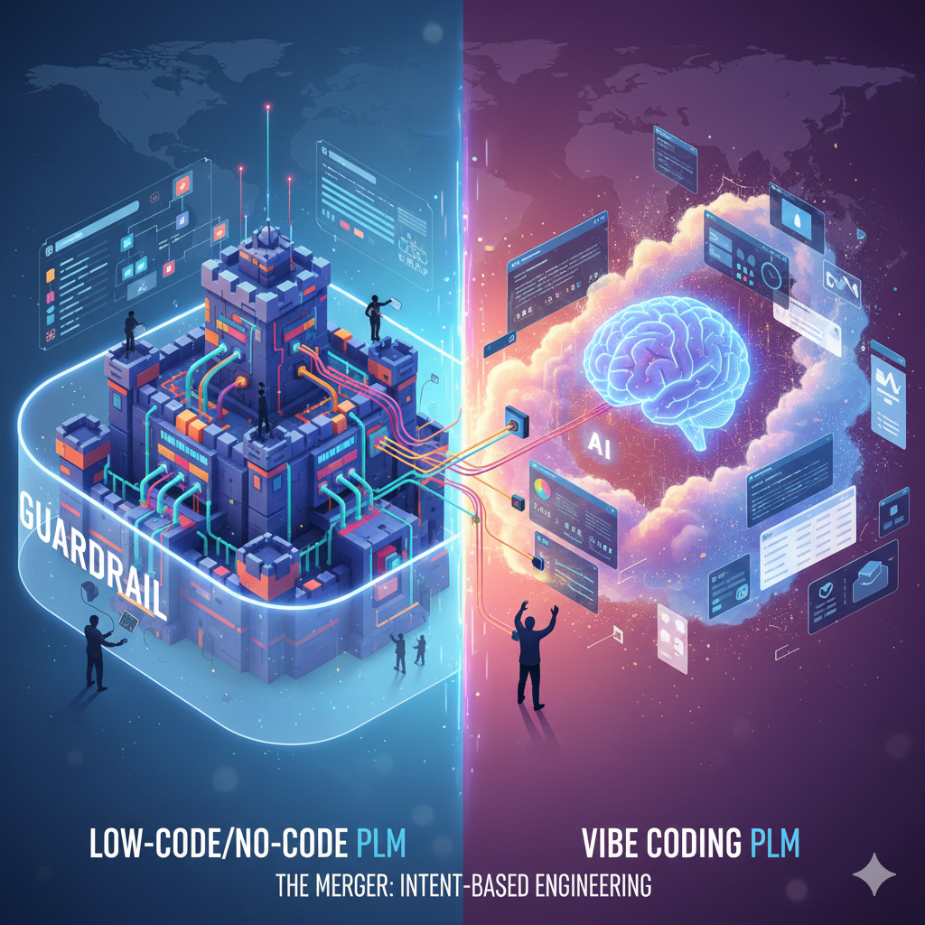 Vibe Coding: The End of Low-Code/No-Code Platforms in PLM?