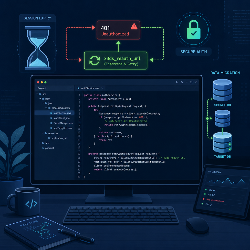 Managing CSRF Token Expiration During Long Data Migrations